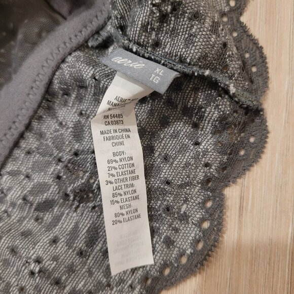 AERIE | Lace Scalloped Bralette | Sz. XL - Picture 3 of 4